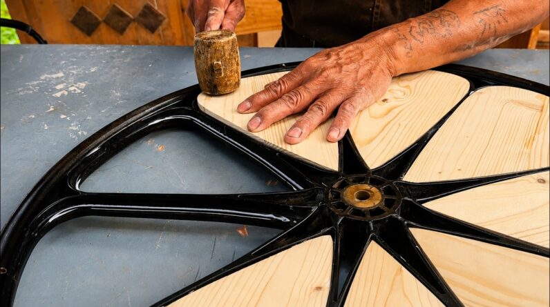 Unique DIY Woodworking Using Recycled Materials // Make Your Own Coffee Table For Just $5