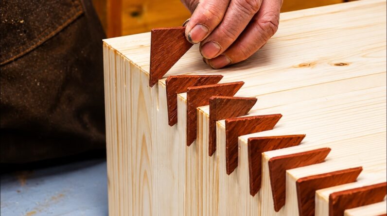 It Takes Skill And Mindset To Turn This Idea Into Reality // DIY Furniture From Recycled Wood