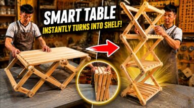 Creative Handcrafted Woodworking Project // Don't Hesitate, Start Today!