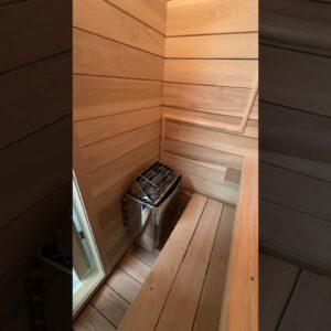 How to Vent a Sauna + Sauna Details in Pinned in the first comment