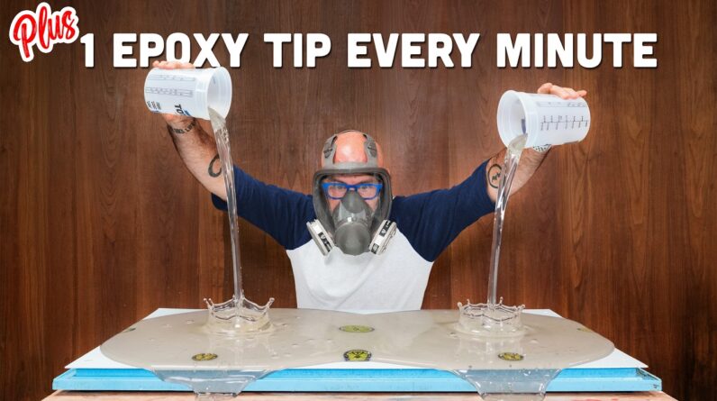 I Built the Most Overkill Epoxy Pouring Table Ever