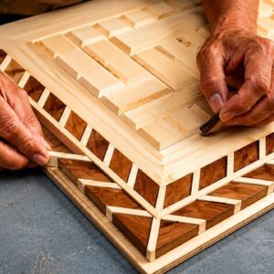 Ideas For Woodworking Inspired By Computer Keyboards // Unique Works Of Art You've Never Seen Before