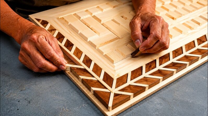 Ideas For Woodworking Inspired By Computer Keyboards // Unique Works Of Art You've Never Seen Before