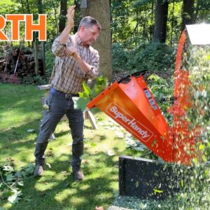 How to Assemble, Start & Use the SuperHandy 4-Inch Tow-Behind Wood Chipper
