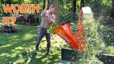 How to Assemble, Start & Use the SuperHandy 4-Inch Tow-Behind Wood Chipper