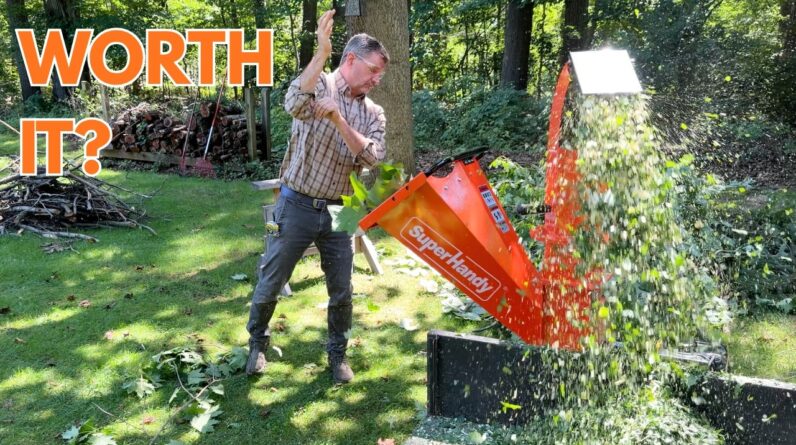 How to Assemble, Start & Use the SuperHandy 4-Inch Tow-Behind Wood Chipper