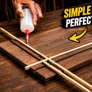 The Woodworking Idea Is Inspired By The Book // How To Make A Unique Camouflage Wooden Box