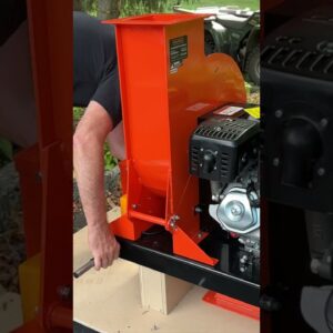SuperHandy 4-Inch Tow-Behind Wood Chipper