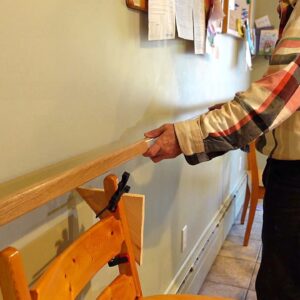 Making a chair rail to protect the walls