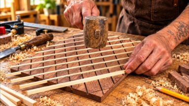 Another great woodworking idea! I handcrafted a wooden box disguised as an antique book