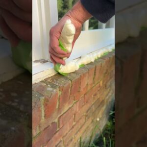 Windowsill Repair - getting ready for winter